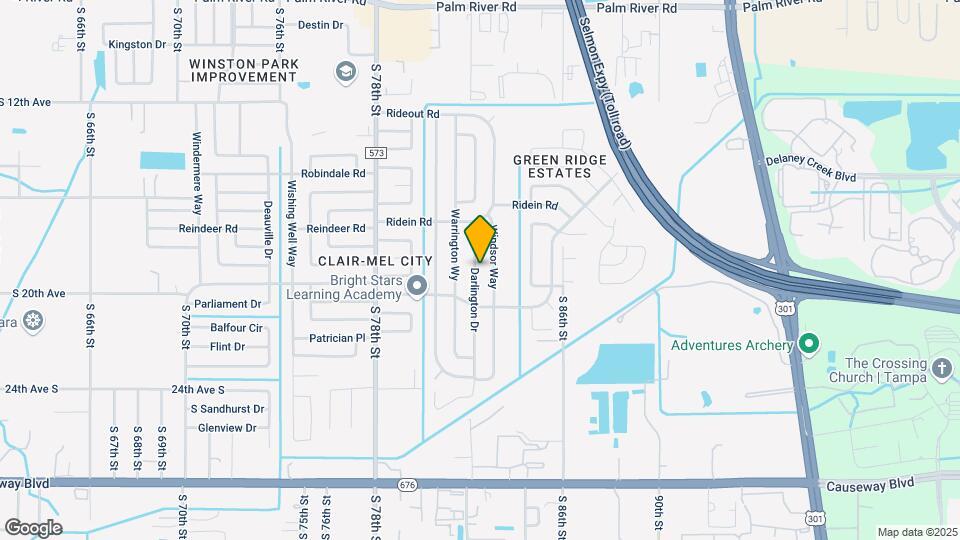 1720 Darlington Dr Map and Location Details