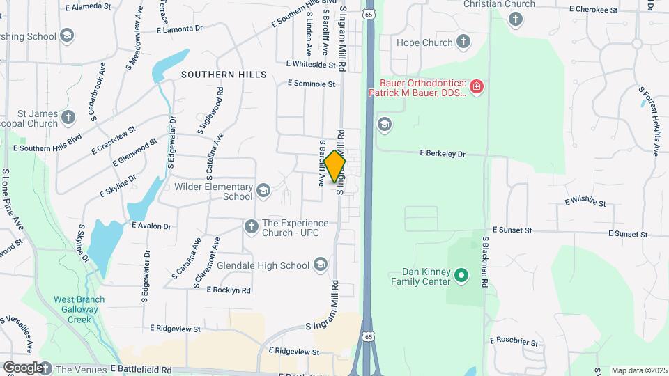 2507 S Ingram Mill Rd Map and Location Details