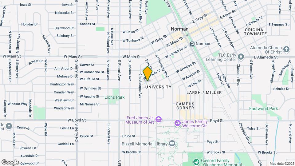 315 College Ave Map and Location Details