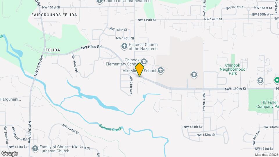 1908 NW 140th Cir Map and Location Details