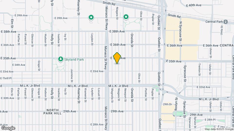 3337 Niagara St Map and Location Details