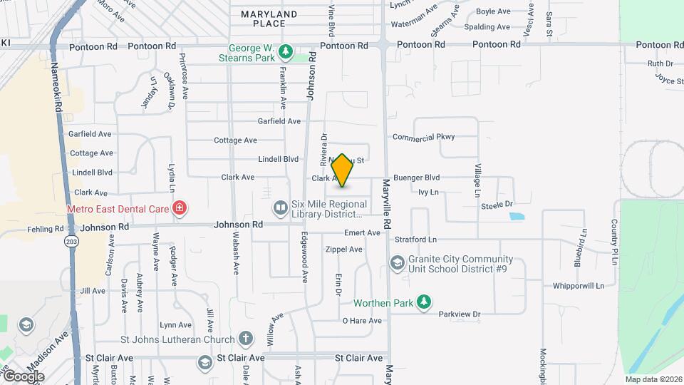 2307 St Bernard Ave Map and Location Details