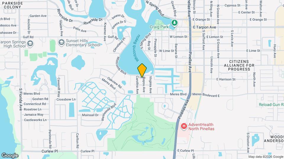 710 Bayou Ave Map and Location Details