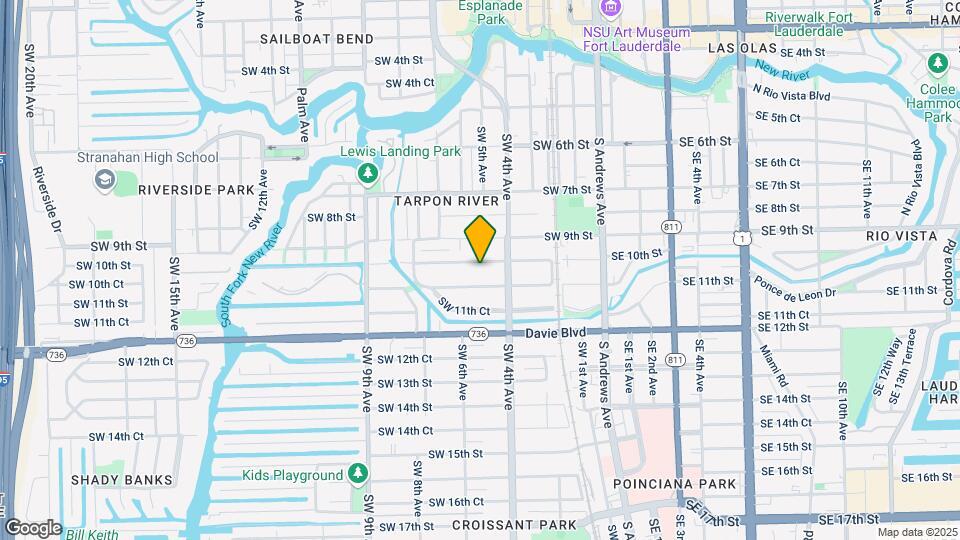 504 SW 10th St Map and Location Details