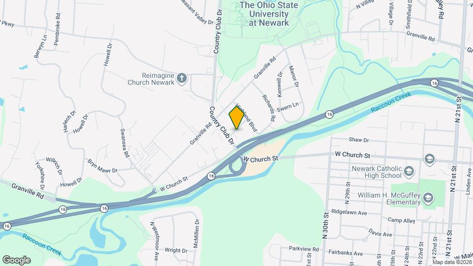 1313 Kreider Blvd Map and Location Details