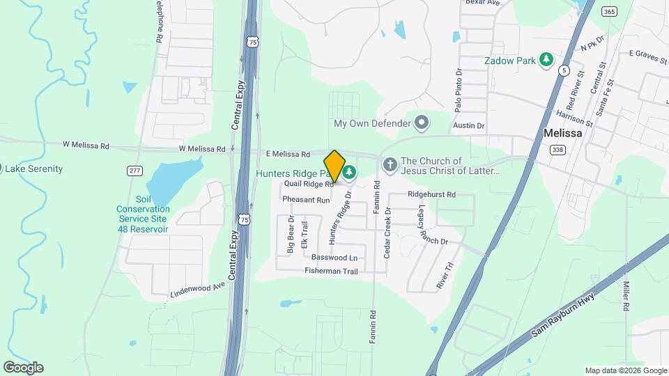2504 Quail Ridge Rd Map and Location Details