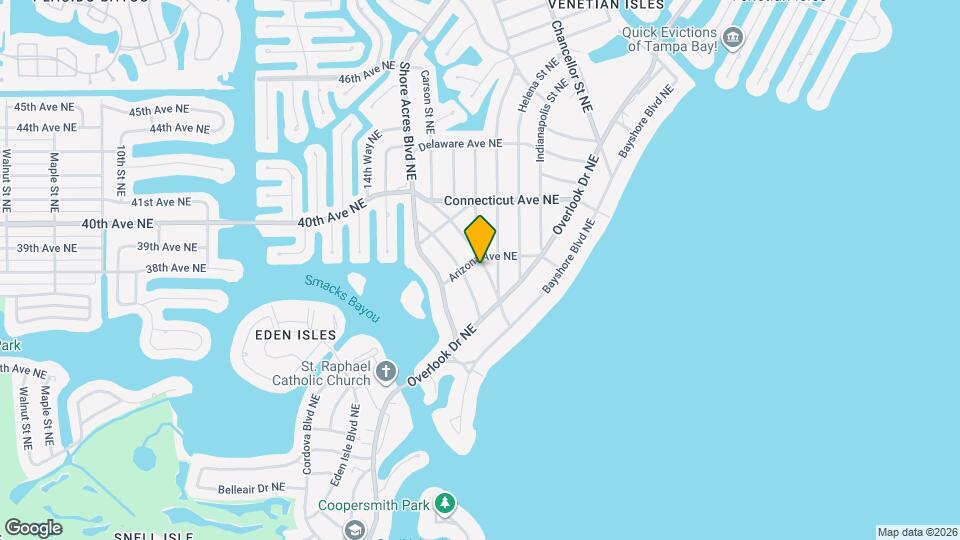 3768 Arkansas Ave NE Map and Location Details