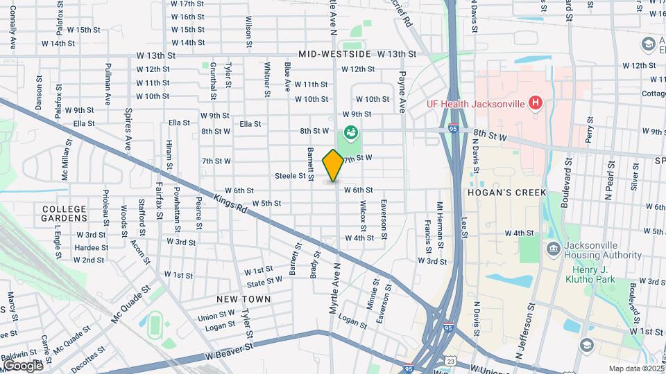 1305 6th St Map and Location Details
