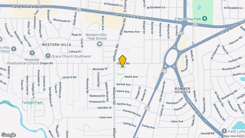 3820 Coates Cir Map and Location Details