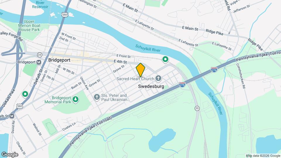 614 Fraley St Mapa y Detalles de la Ubicación