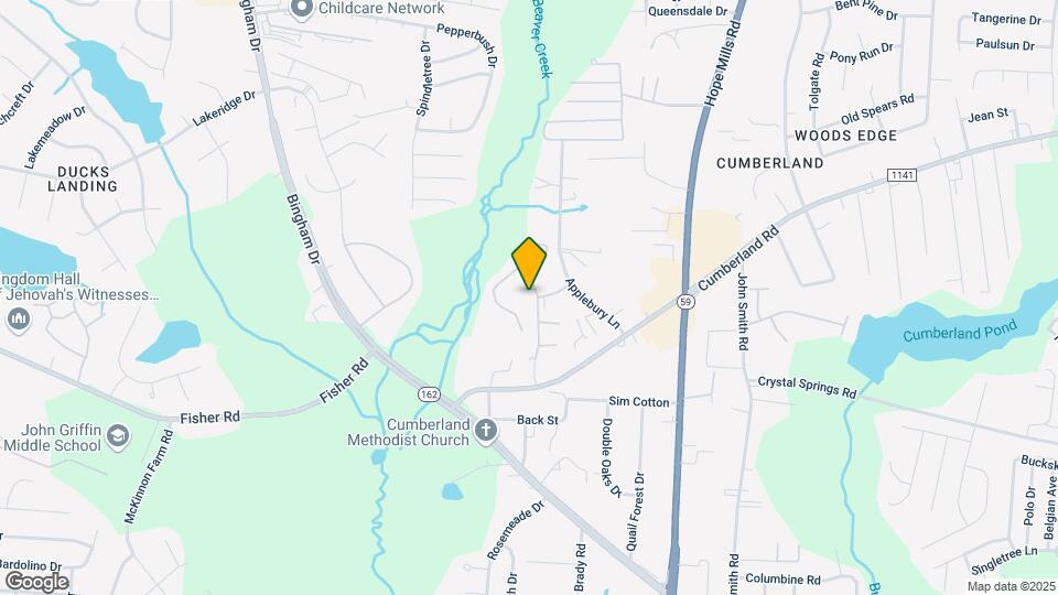 2530 Cumberland Creek Dr Map and Location Details