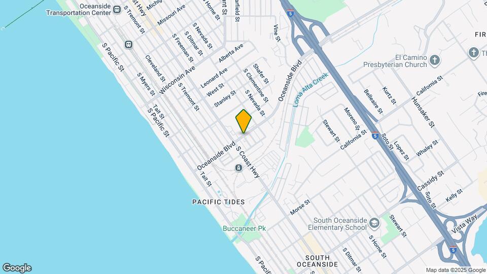 565 Oceanside Blvd Mapa y Detalles de la Ubicación