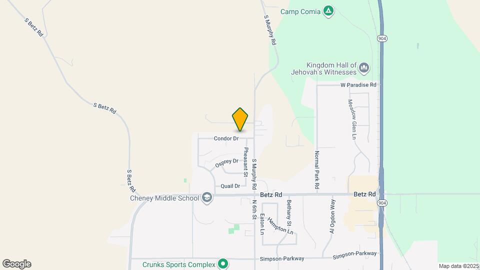 705 Condor Dr Map and Location Details