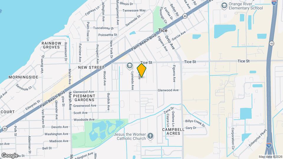 569 Nuna Ave Map and Location Details