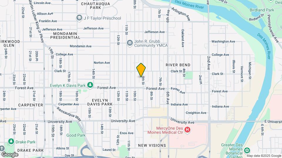1424 9th St Map and Location Details