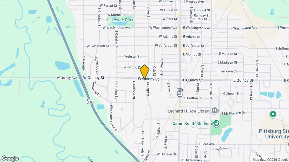 403 W Quincy St Map and Location Details