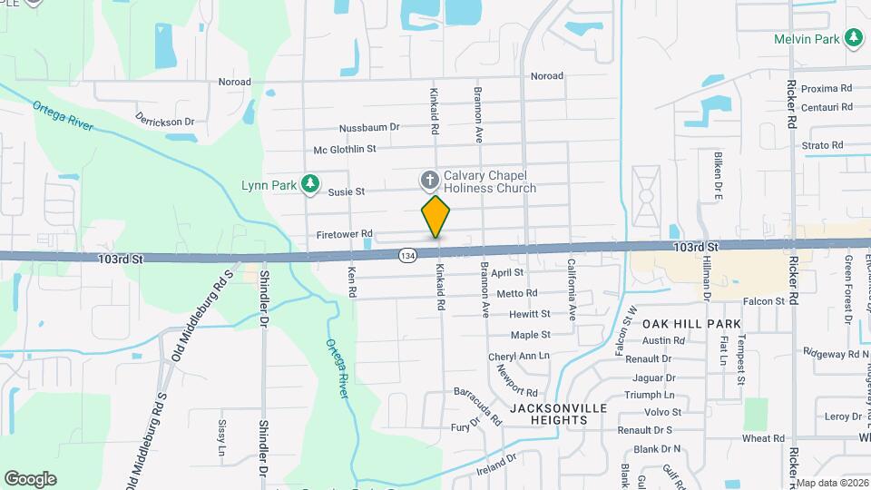 8402 McGirts Village Ln Map and Location Details