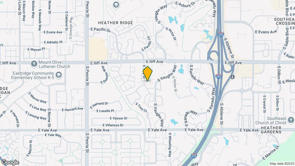 2418 S Troy Ct Map and Location Details