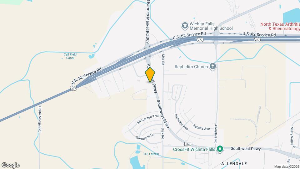 6745 Southwest Pkwy Map and Location Details