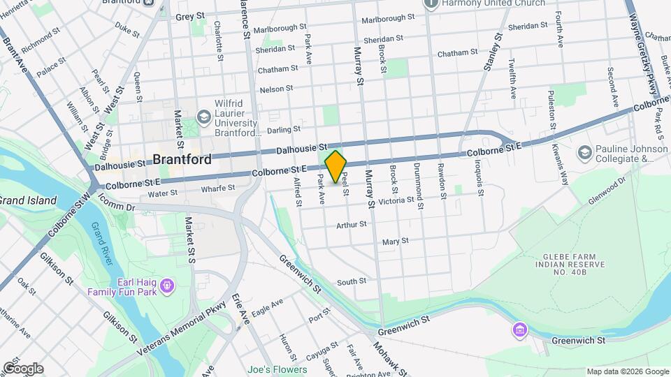 63 East Ave, Unit Upper Map and Location Details