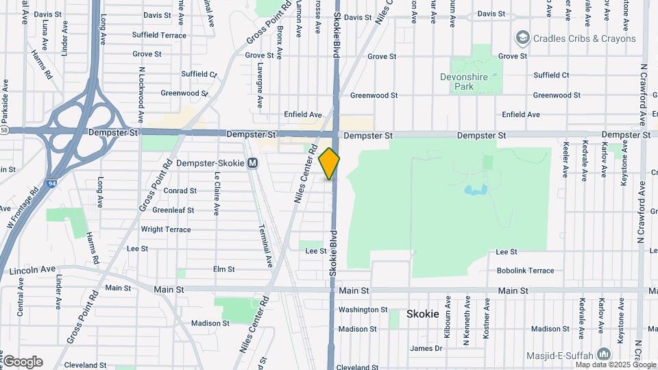 8640 Skokie Blvd, Unit 306 Map and Location Details