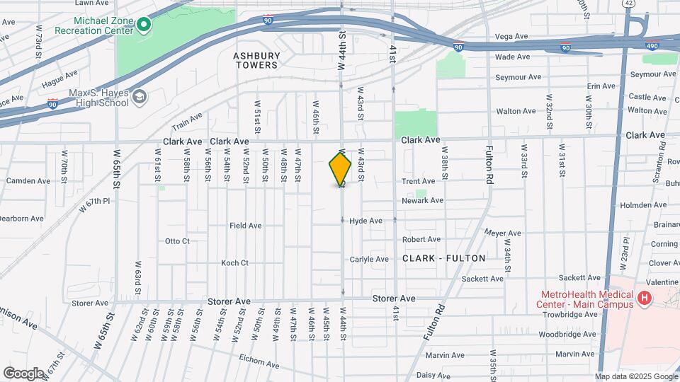 3176 W 44th St Map and Location Details