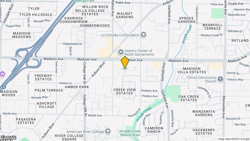 5148 Keystone Ave Map and Location Details