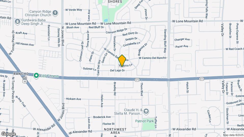 5304 Del Lago Dr Map and Location Details