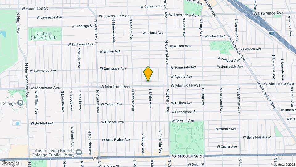 5700 W Montrose Ave Mapa y Detalles de la Ubicación