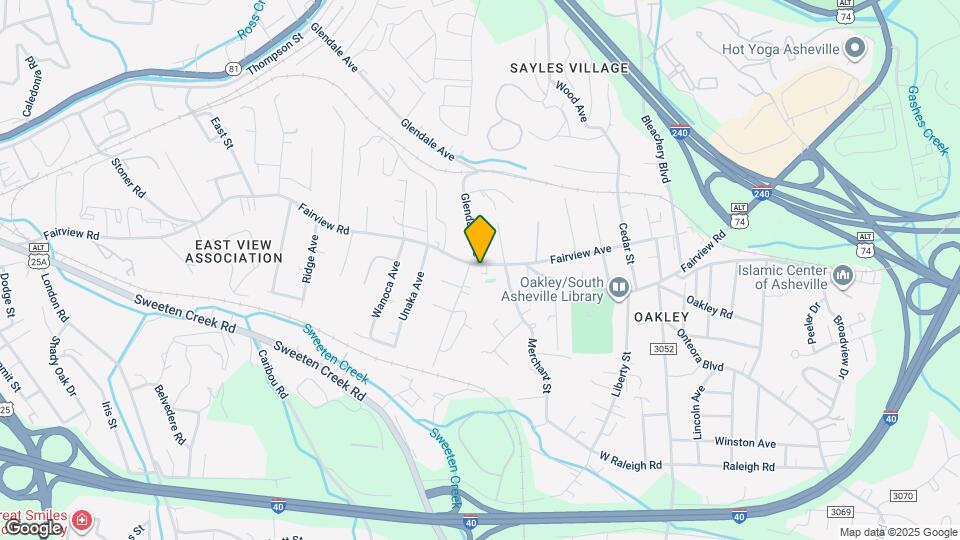 583 Fairview Rd Map and Location Details