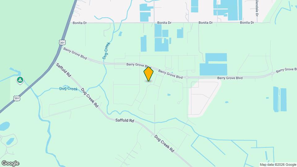 5106 Plumeria Dr Map and Location Details