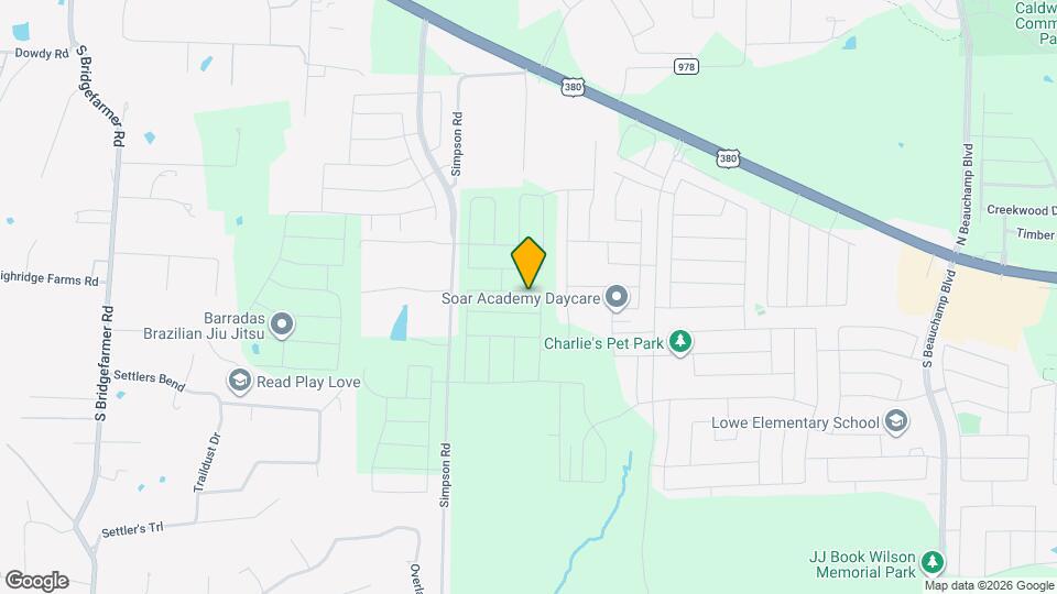 1032 Calley Pear Trl, Unit 2307-A Map and Location Details