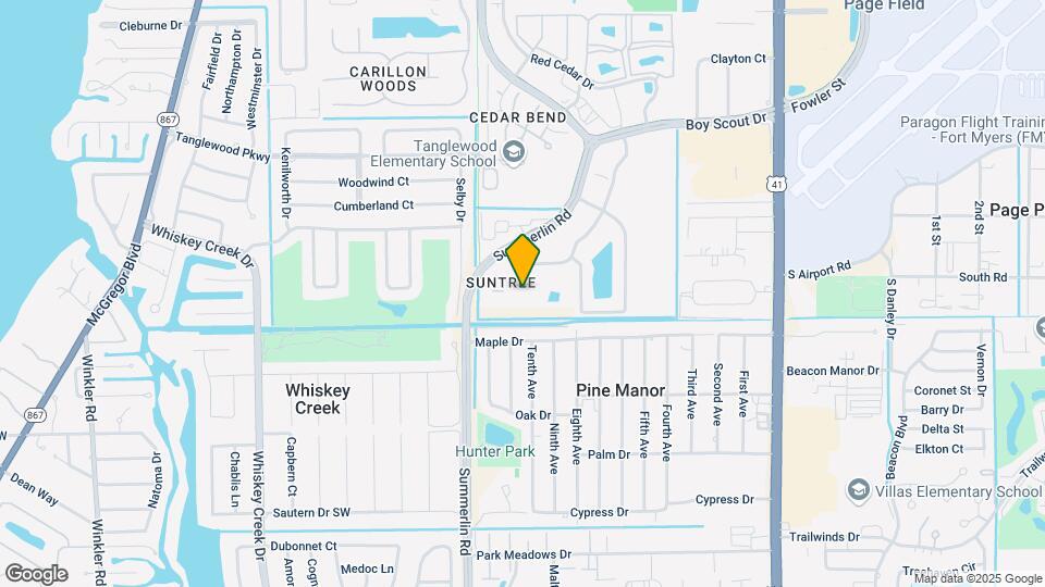 5307 Summerlin Rd Map and Location Details