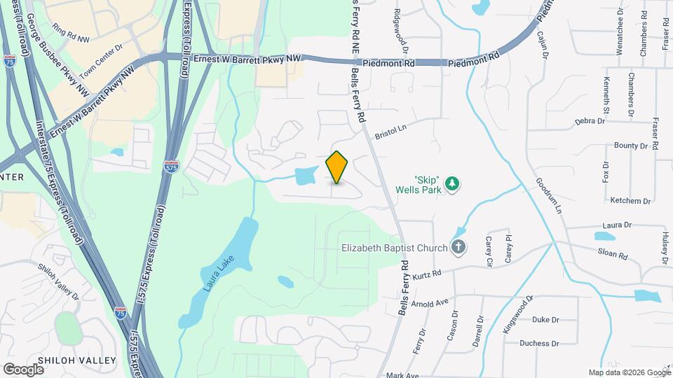 2206 Creekway Dr Map and Location Details