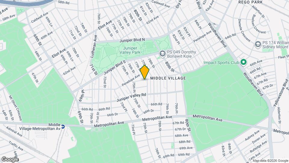 75-50 Furmanville Ave Map and Location Details