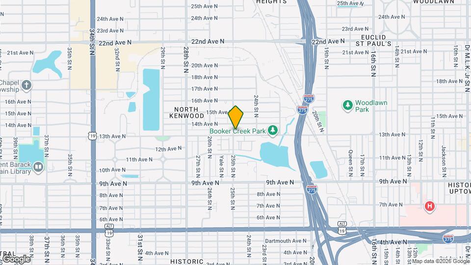 2495 13th Ave N, Unit 1/2 Map and Location Details