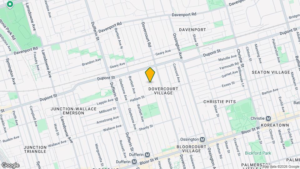 266 Westmoreland Ave Map and Location Details