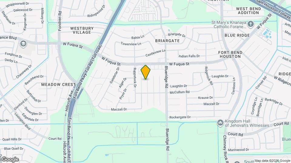 15818 Willbriar Ln Mapa y Detalles de la Ubicación