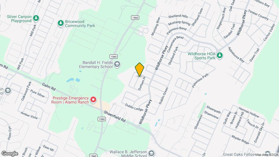 9338 Durham Ledge Map and Location Details