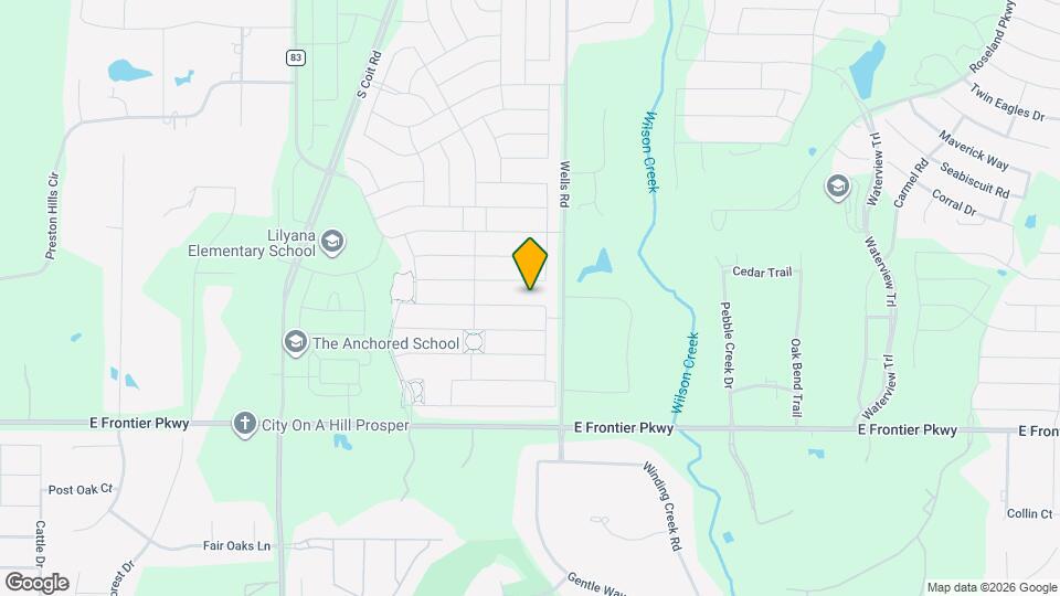 1708 Carnation St Map and Location Details