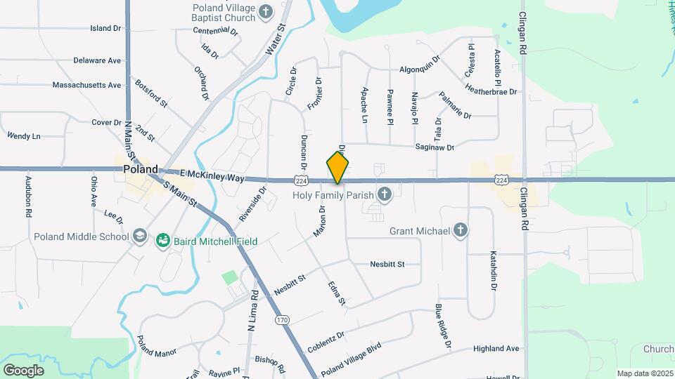 6520 Diana Dr Map and Location Details