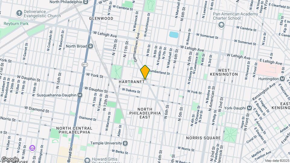 2408 Germantown Ave Map and Location Details