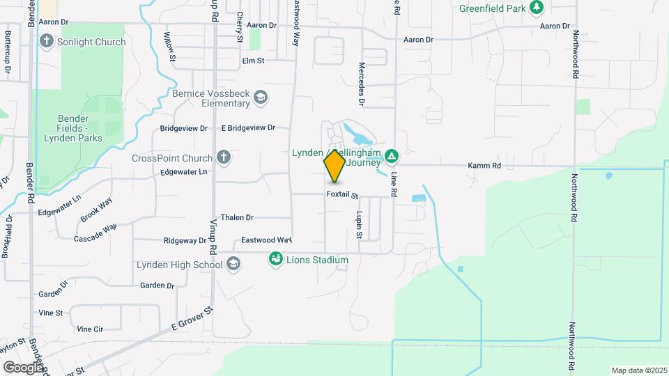 1417 Foxtail St Map and Location Details