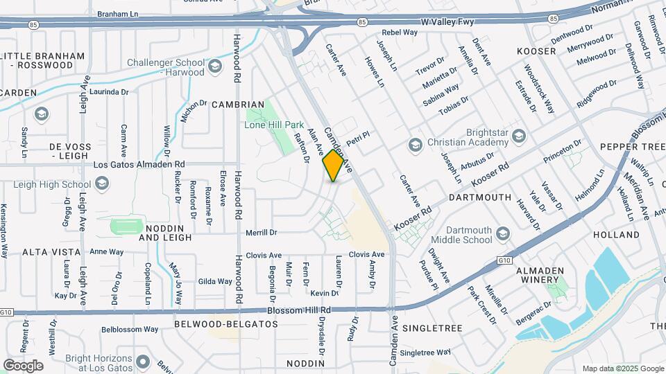 1651 Merrill Dr-Unit -A Map and Location Details