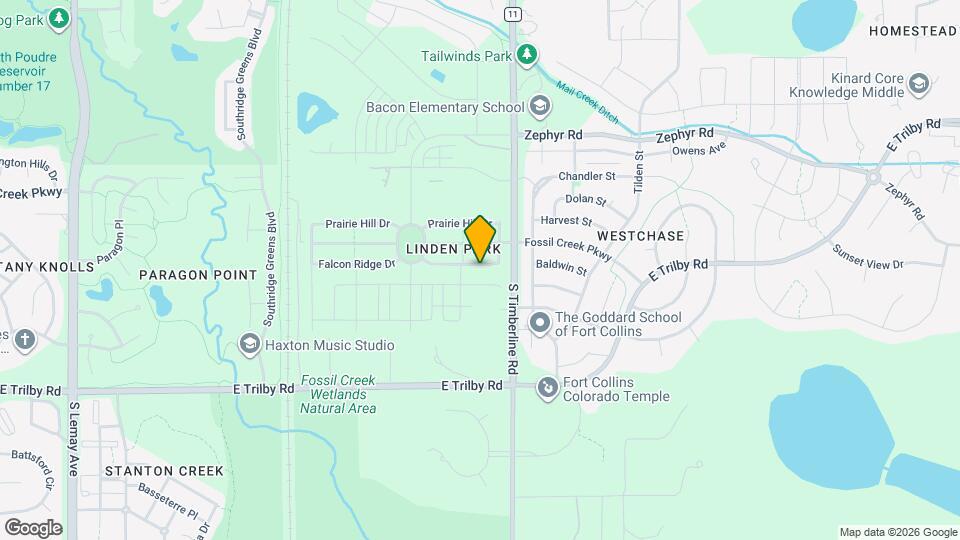2021 Falcon Ridge Dr Map and Location Details