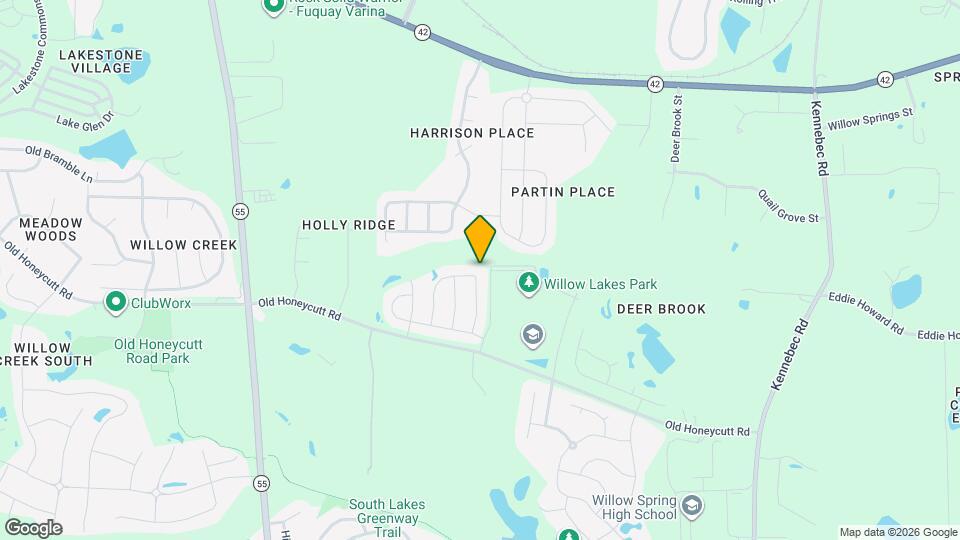 217 Wilbur Lake Dr Map and Location Details