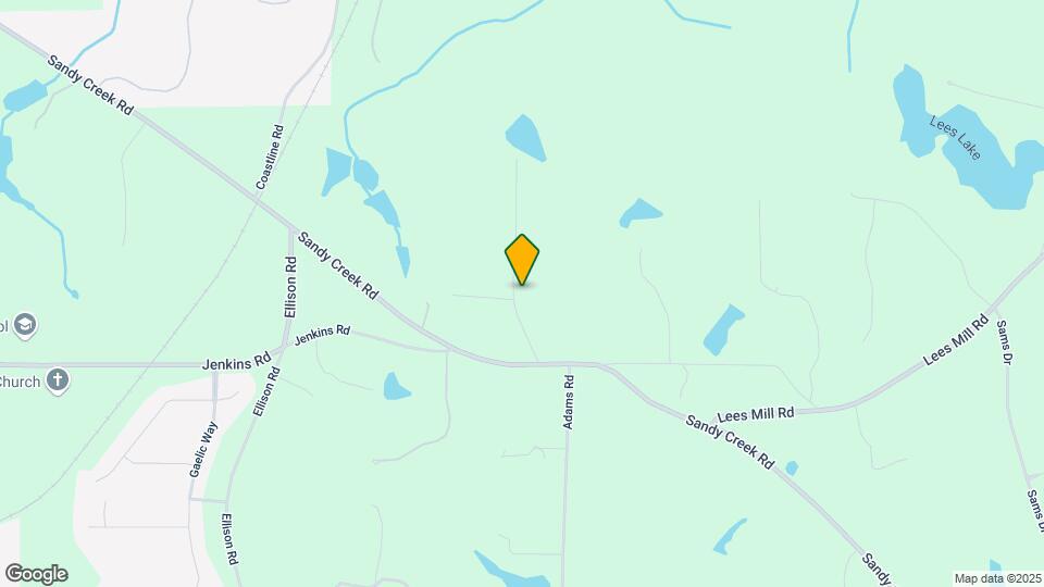 1031 Sandy Creek Rd Map and Location Details