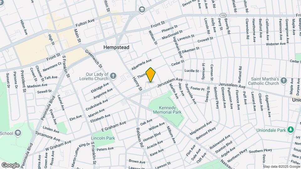95 Jerusalem Ave Mapa y Detalles de la Ubicación