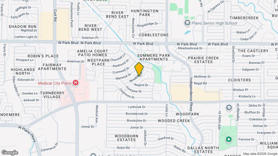 3400 Newkirk Dr Map and Location Details