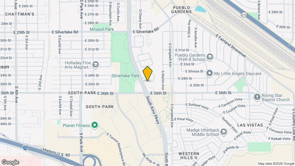 1710 E St John the Baptist St Map and Location Details